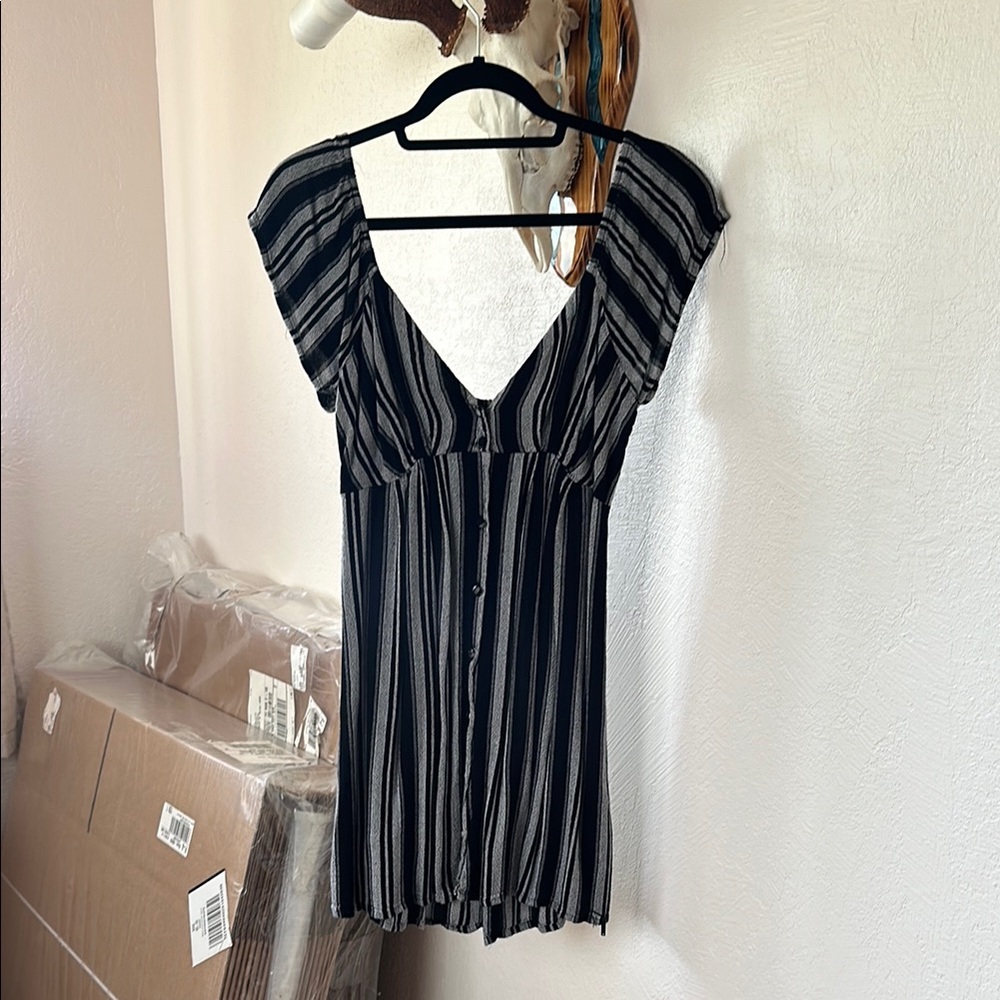 Volcom - Striped Black and White Women's Top